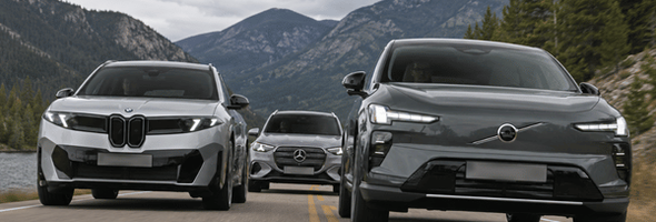 BMW iX3 vs Volvo EX60 vs Mercedes GLC: The Biggest Electric SUV Test of 2026 Has a Clear Winner